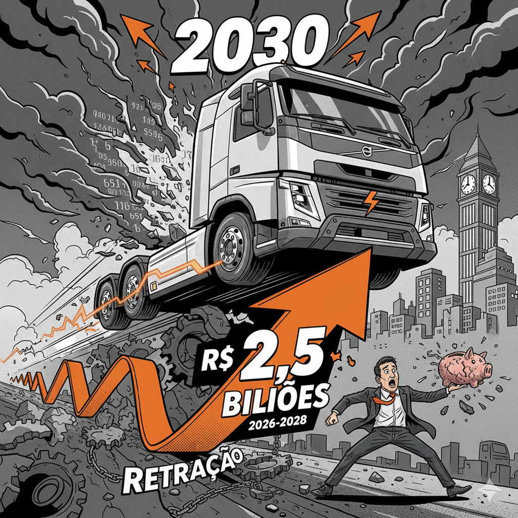Aposta Bilionária: Volvo ignora retração e injeta R$ 2,5 bilhões no Brasil para dominar a próxima década.