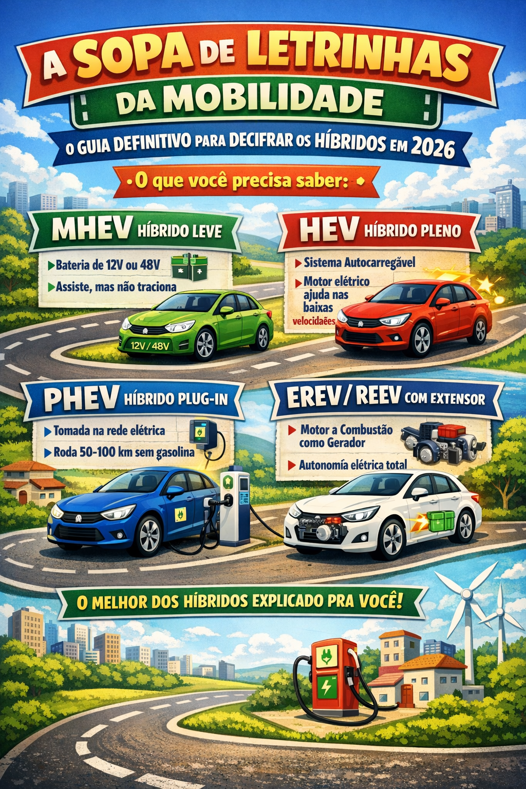 Híbridos em 2026