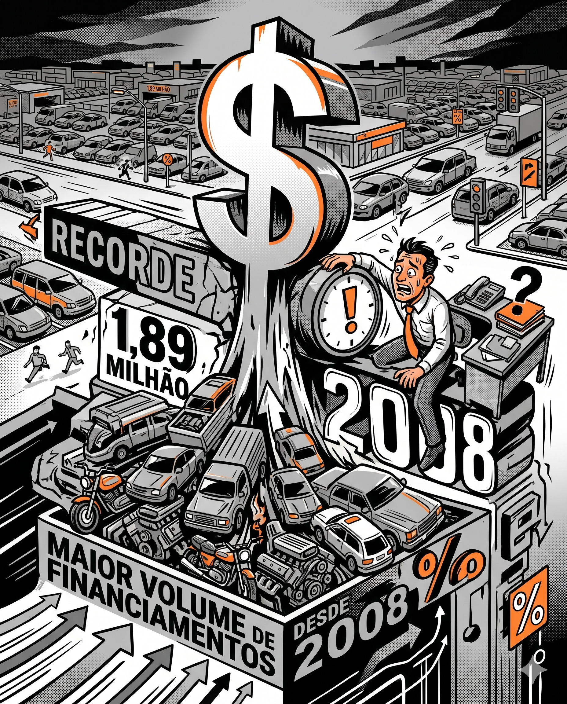 O recorde de 18 anos no financiamento automotivo